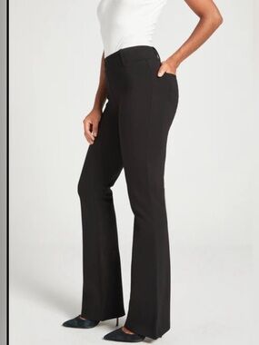 Betabrand Black Dress Pant Yoga Pants - Bootcut Slacks - Excellent Condition